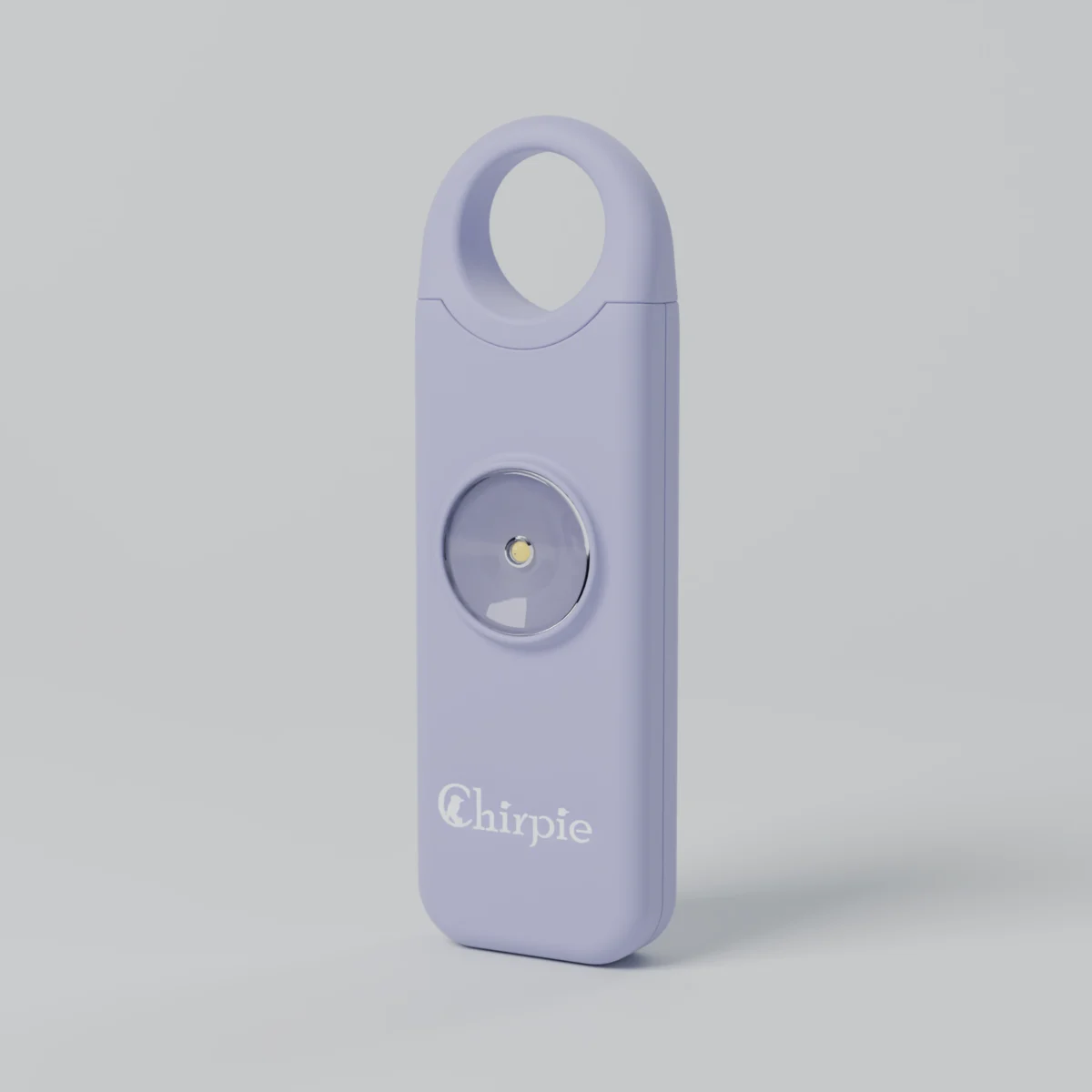 Chirpie Link Fusion personal safety alarm in Pastel Violet