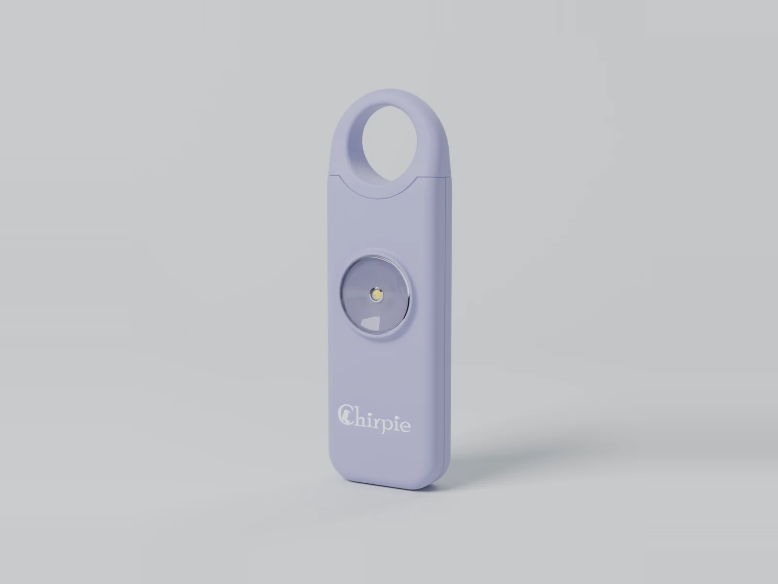 Chirpie Link Fusion personal safety alarm in Pastel Violet